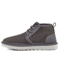 UGG Neumel Zip Fleece Lined Gray 1103883-DGRY