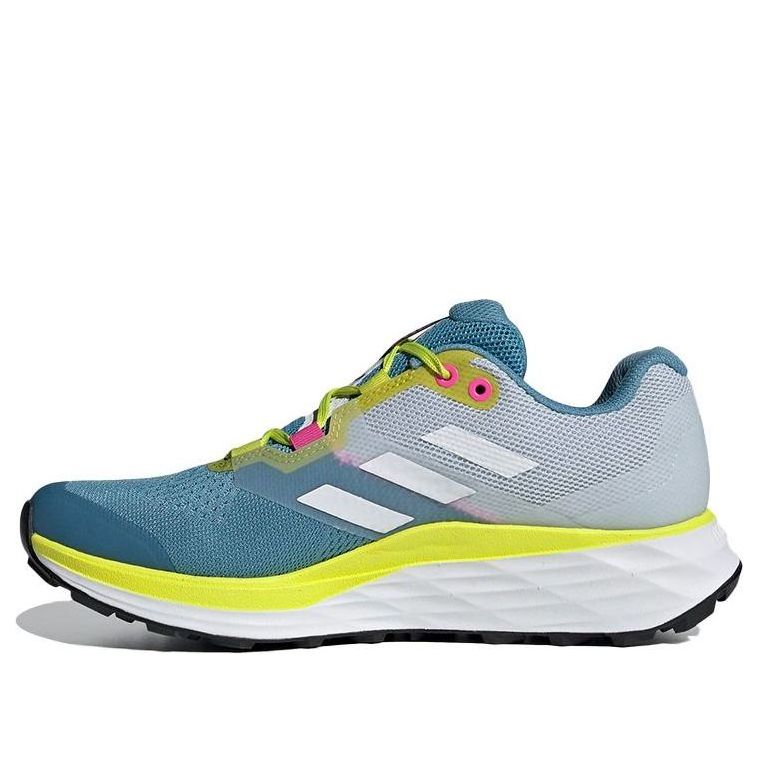 (WMNS) adidas Terrex Two Flow Trail 'Hazy Blue Acid Yellow' FW9315