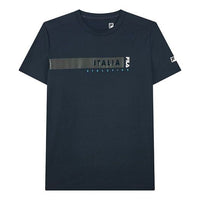 FILA Alphabet Printing Sports Round Neck Short Sleeve Blue A11M131124F-NV