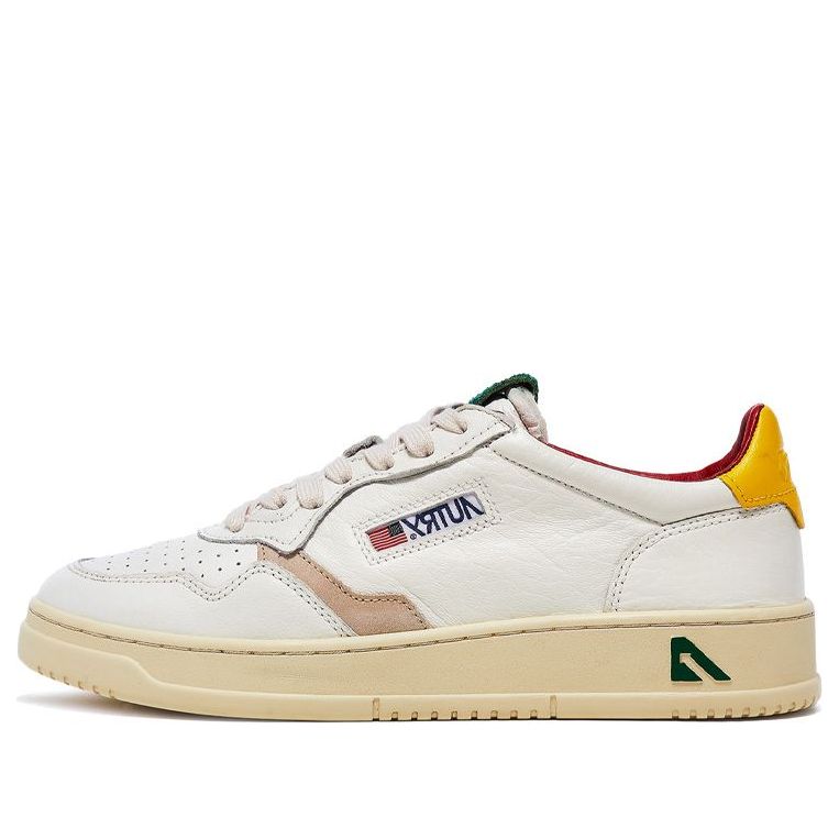 (WMNS) Autry Medalist Low Leather 'White Multi-color' AULW-LE10