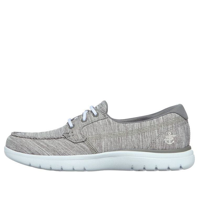 (WMNS) Skechers On The Go Flex - Ashore Sports Shoes Grey 136453-GRY