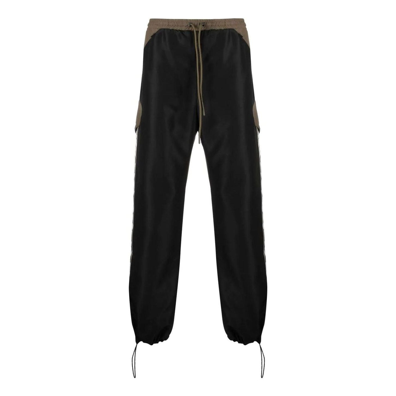 Off-White SS22 Casual Pants 'Black Brown' OMVI006S22FAB0011001