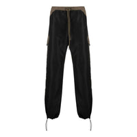 Off-White SS22 Casual Pants 'Black Brown' OMVI006S22FAB0011001