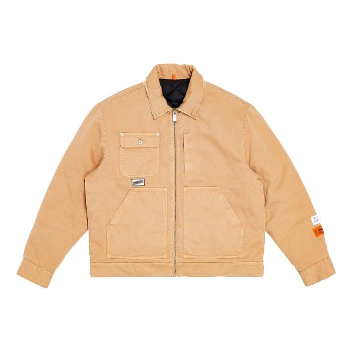 Men's HERON PRESTON Long Sleeves Jacket Small HMEA052F20FAB0026300