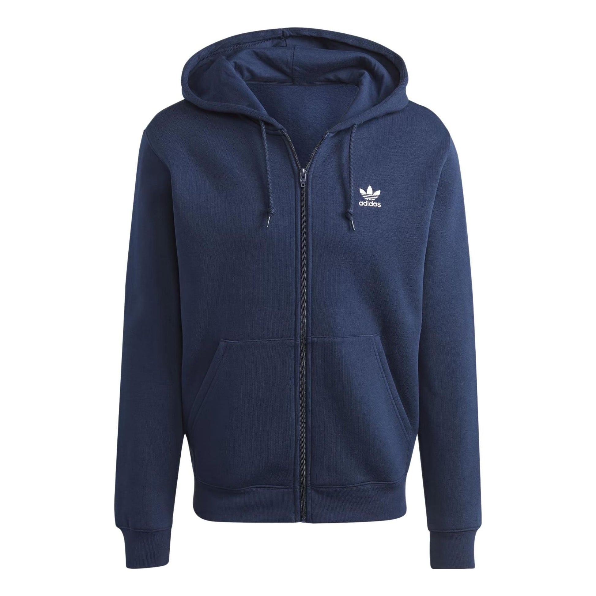 adidas Trefoil Full-Zip Hoodie 'Navy' IL2513