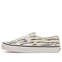 Vans Unisex Anaheim Factory Authentic 44 Dx Low-Top Sneakers White/Black VN0A5KX4AXF