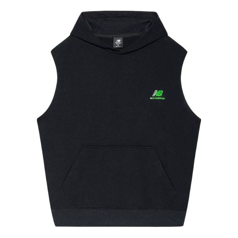 New Balance x Nice Rice Logo Vest Asia Sizing 'Black Green' AMT22382-BK