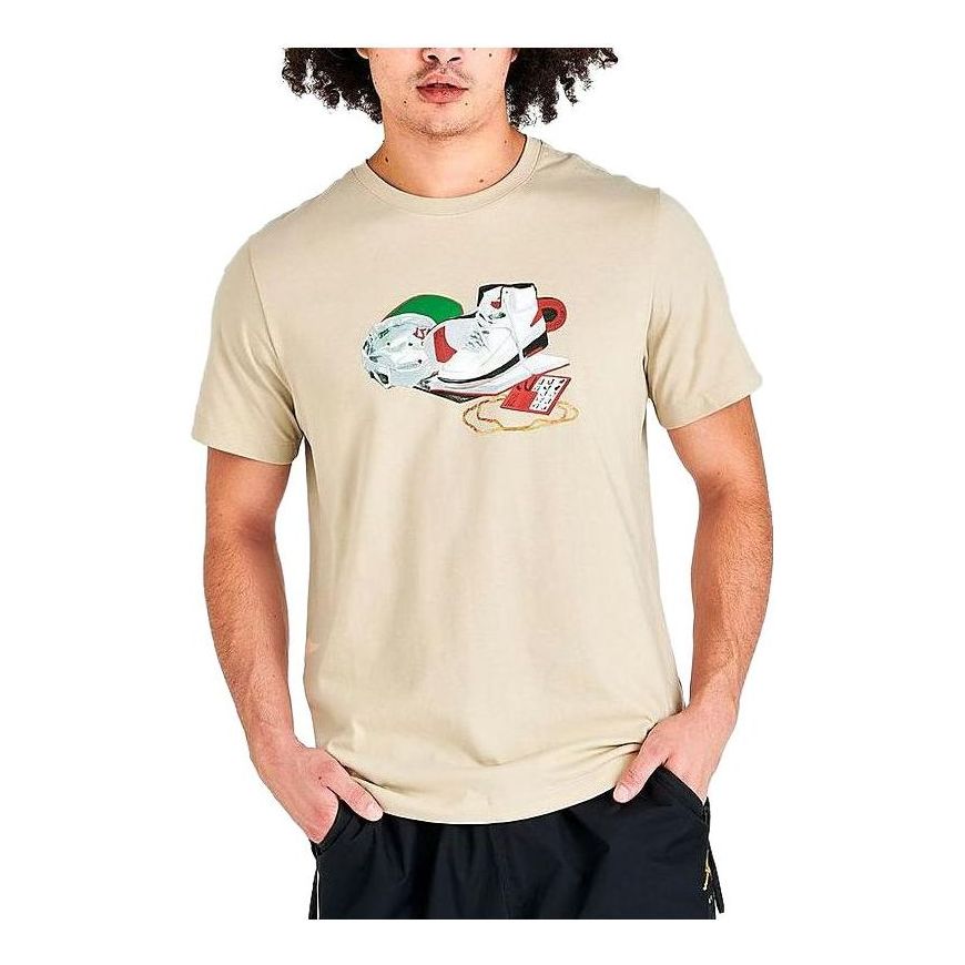Air Jordan Artist Series By Jacob Rochester Short-Sleeve Tee 'Brown' DV1439-206