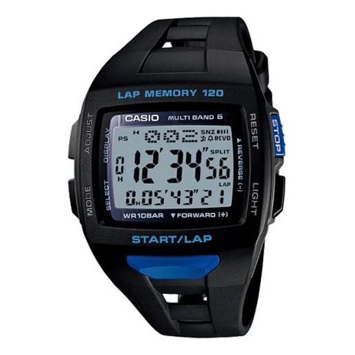 Casio Retro Classic Solar Energy Digital Watch 'Game Blue Black' STW-1000-1BJH