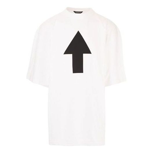 Balenciaga Arrow Wifi T-Shirt 'White' 641614TJV889040