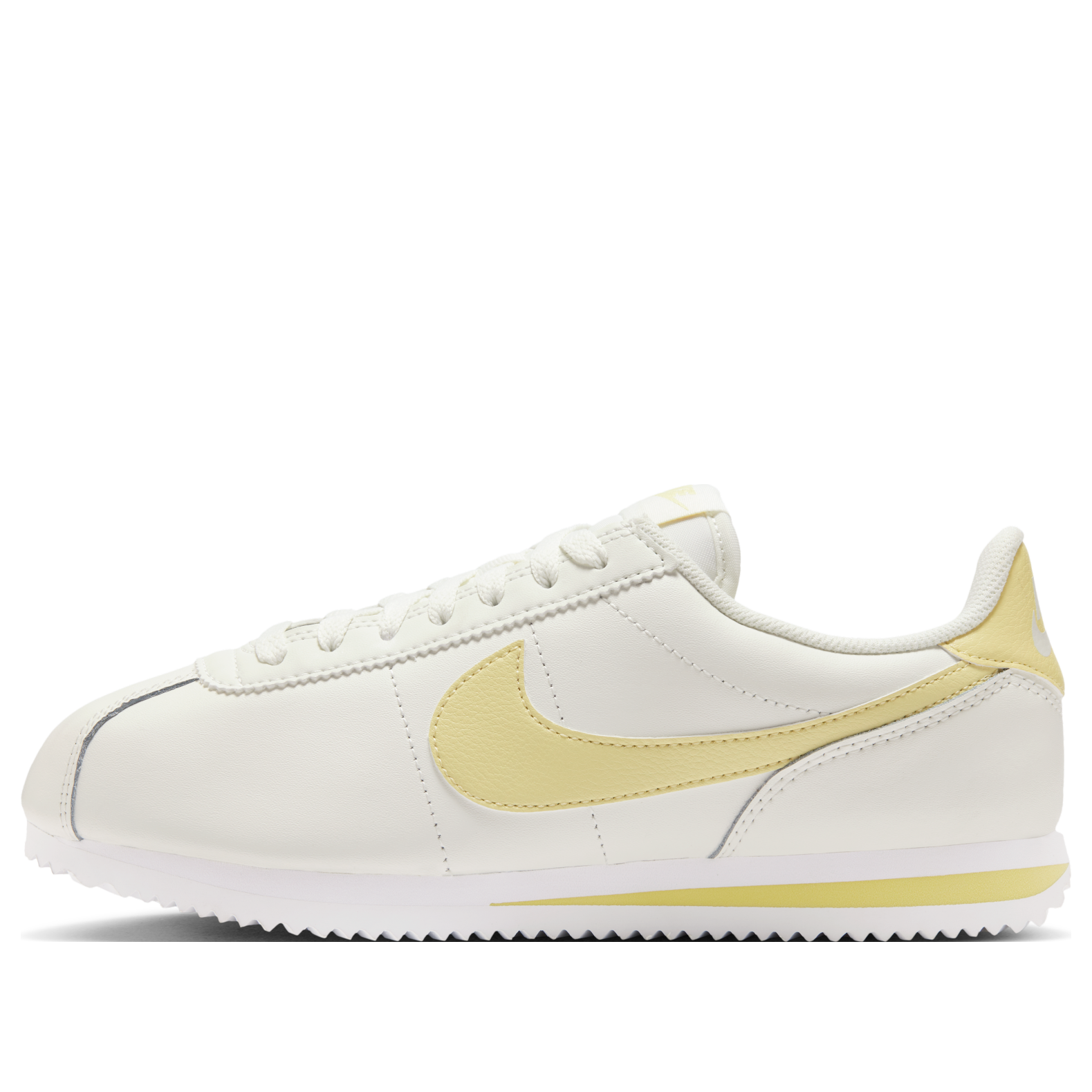 (WMNS) Nike Cortez 'White Yellow' DN1791-114