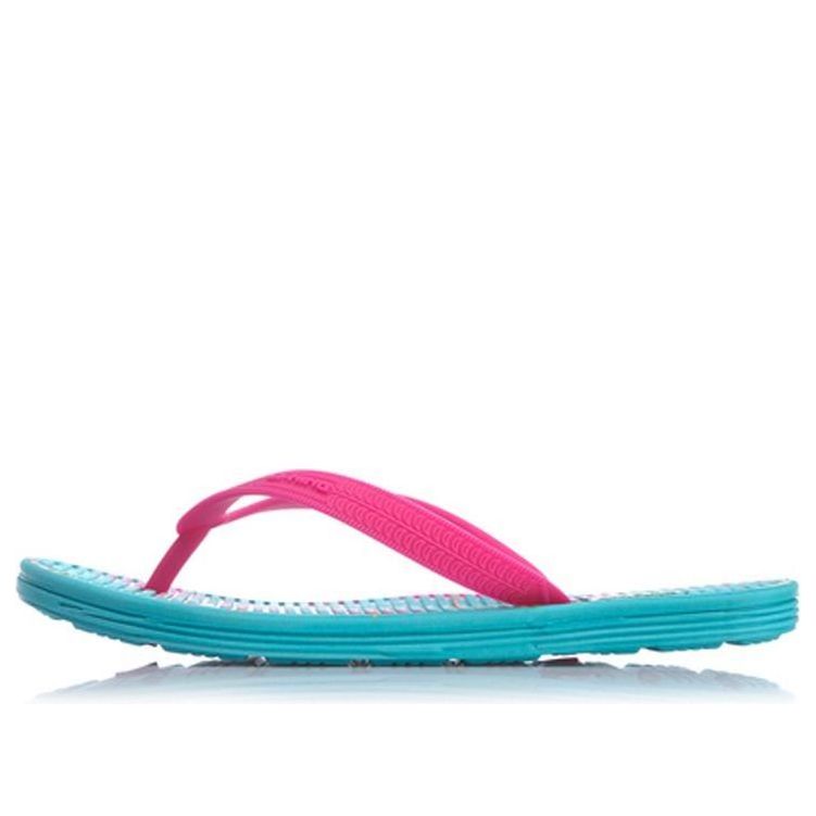 (WMNS) Li-Ning Disney Crossover LN Floper Blue Pink Slippers AGAP002-3