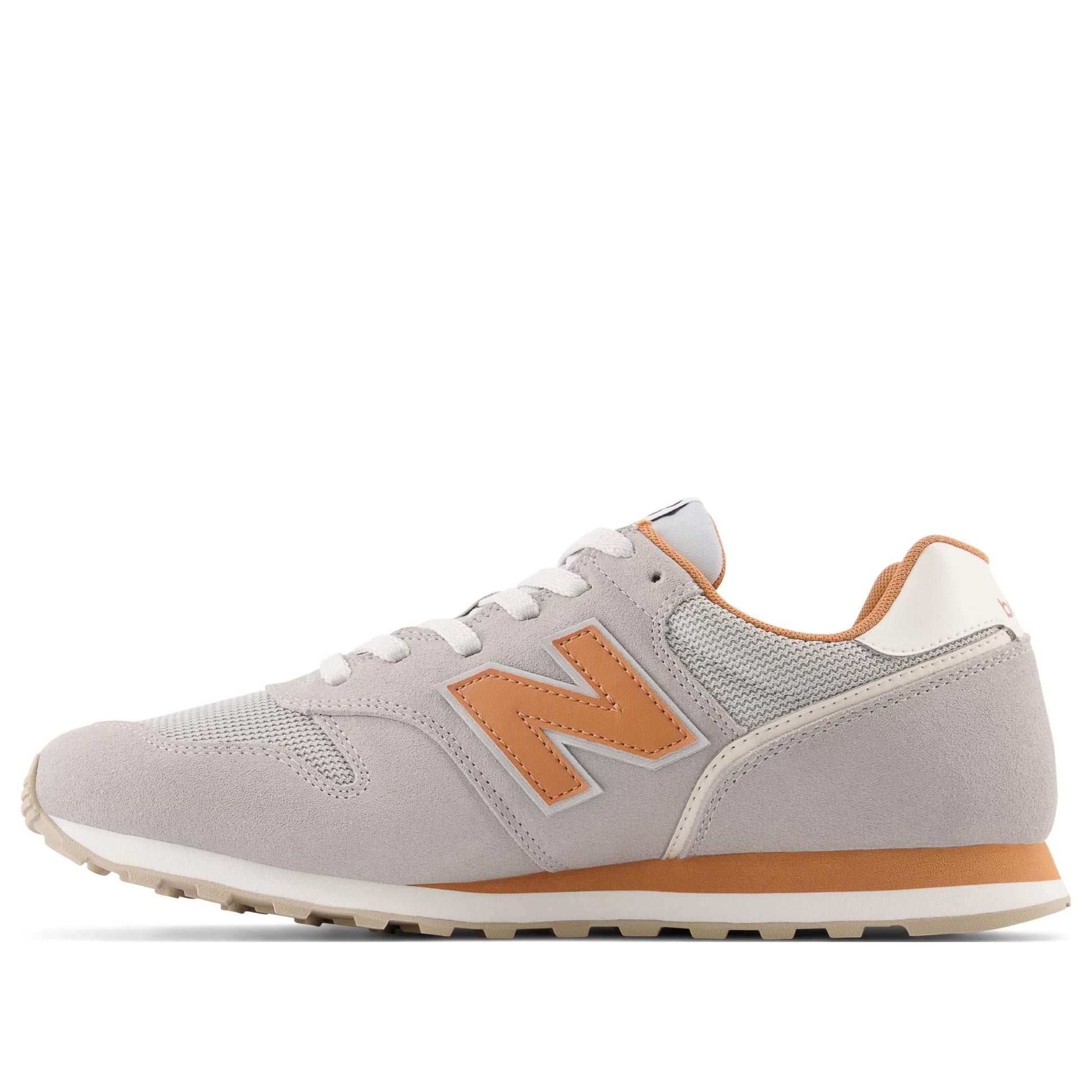 New Balance 373 v2 'Light Grey Orange Suede' ML373OB2
