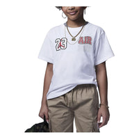(GS) Air Jordan 23 Air Wave T-Shirt 'White' 45C405-001