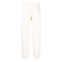 Men's adidas Solid Color Bundle Feet Straight Sports Pants/Trousers/Joggers White H62546