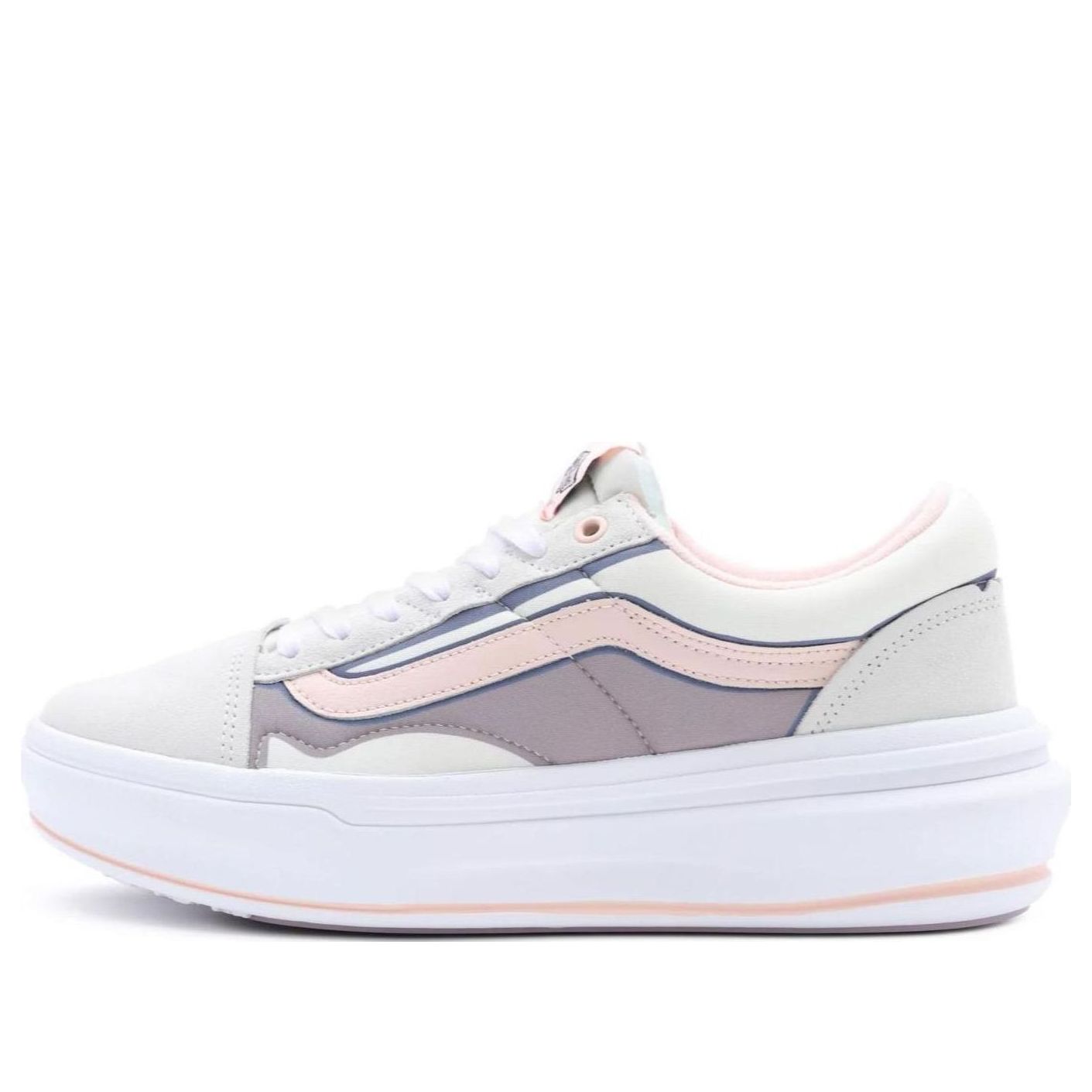 (WMNS) Vans Old Skool Overt CC Shoes 'White Pink' VN0A7Q5EOVS