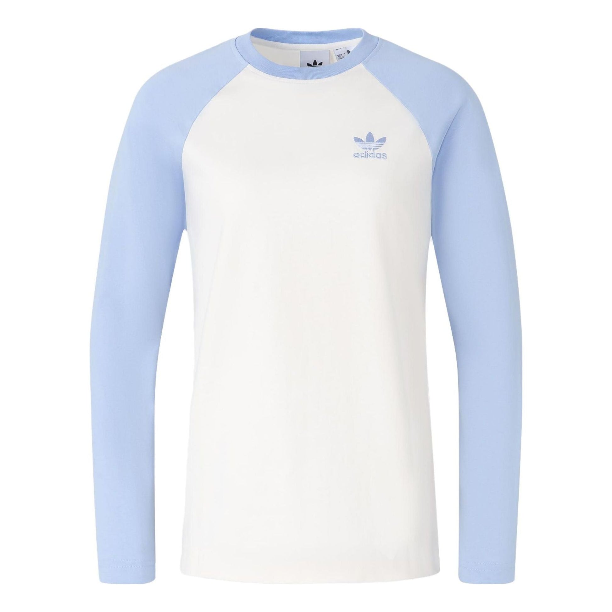 adidas long sleeve T-shirt 'White Purple' IS5376