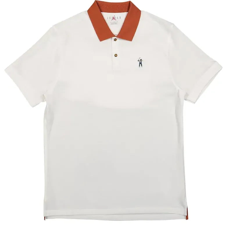 Air Jordan x Eastside Golf Polo Shirt 'White Burnt Sunrise Midnight Navy' DV1892-100