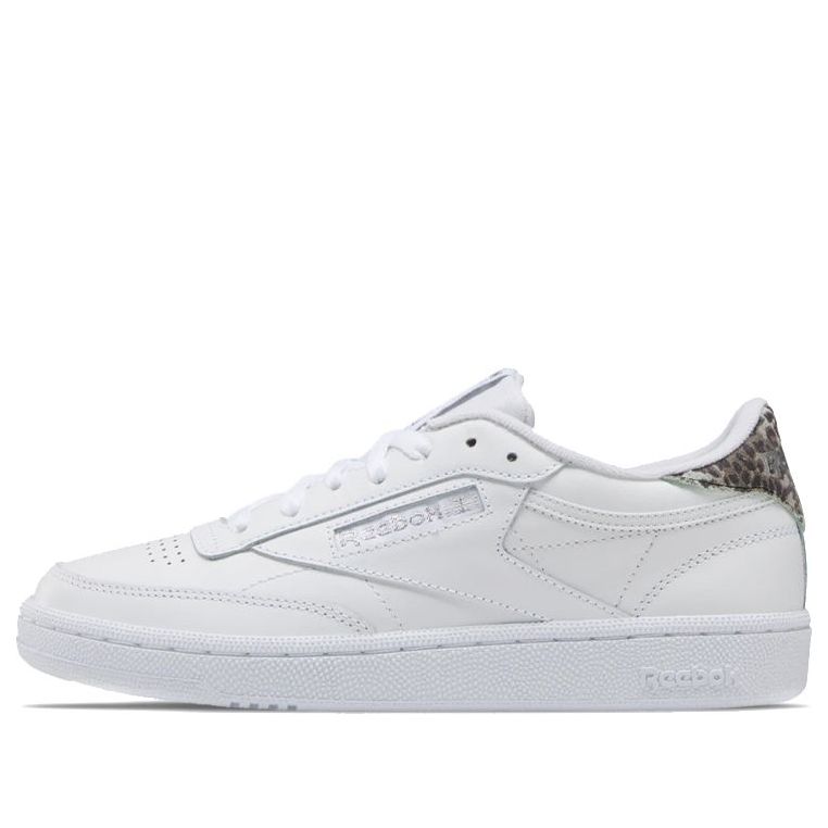 (WMNS) Reebok Club C 85 'Cheetah Print - White' H67806