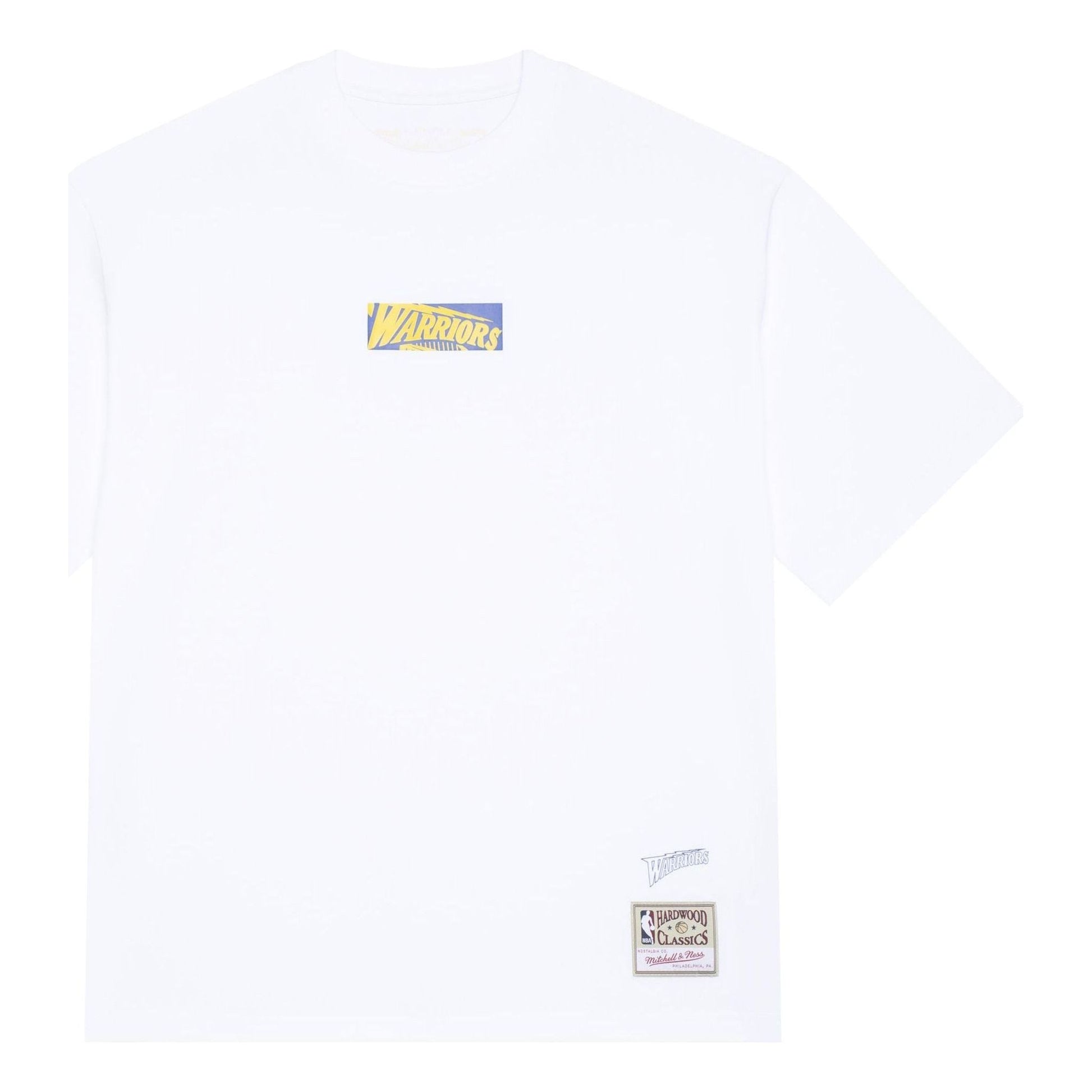 Mitchell & Ness x NBA Golden State Warriors T-Shirt 'White' MNJYSST23023BOX-WHITE