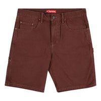 Supreme SS16 Gonz Logo Painter Short Casual Cargo Shorts Unisex Brown SUP-SS16-008