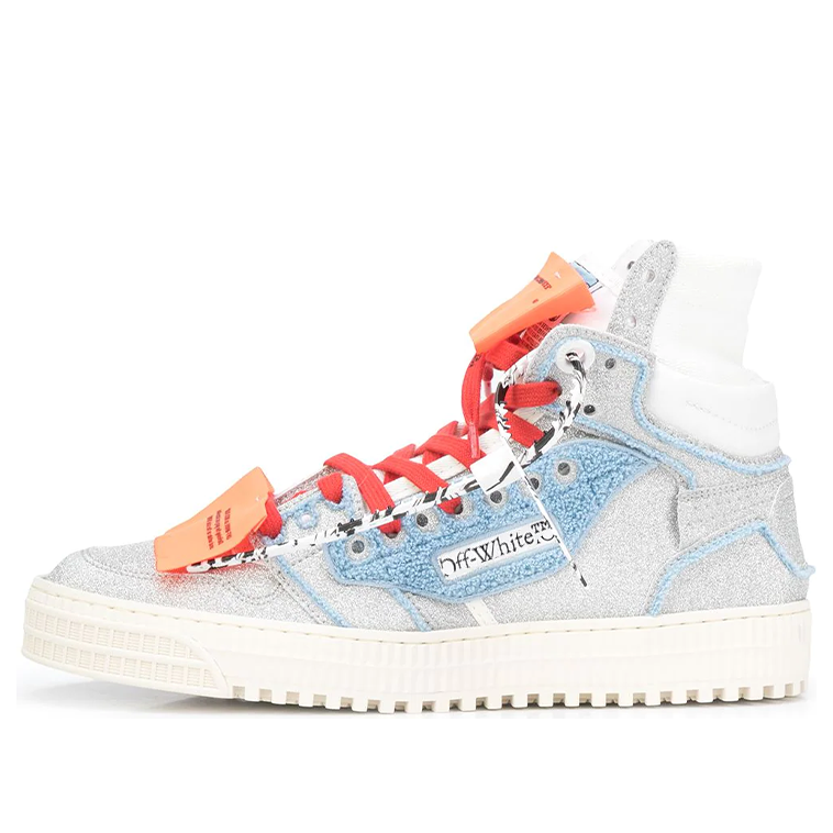 Off-White 3.0 Off-Court High 'Grey Blue Orange' OMIA065S21MAT0017245