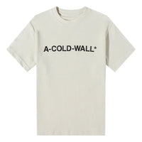 A-COLD-WALL* Essential Logo T-Shirt 'Bone' ACWMTS063-BONE