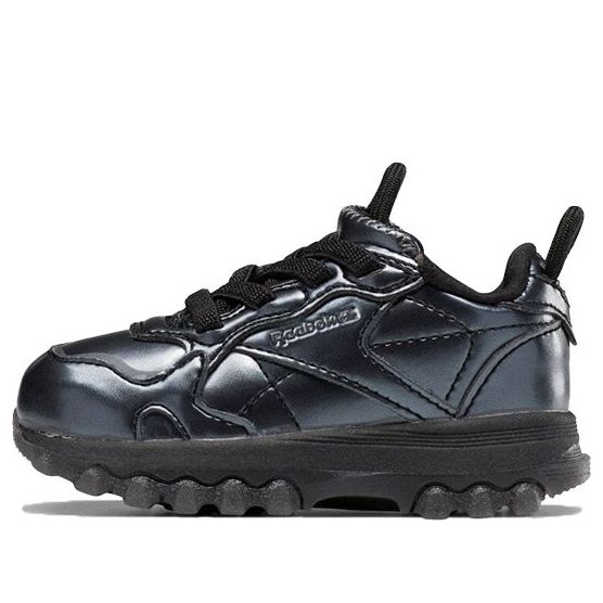(TD) Reebok Cardi B x Classic Leather 'Black Dark Silver' HR0447