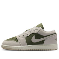 (GS) Air Jordan 1 Low SE 'Medium Olive Sail' HV4396-201