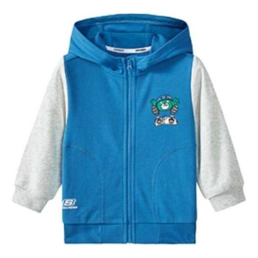 (GS) Skechers Graphic Jacket 'Blue White' L322B007