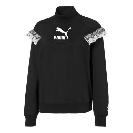 (WMNS) PUMA x TYAKASHA Turtleneck Sweater Black 595555-01