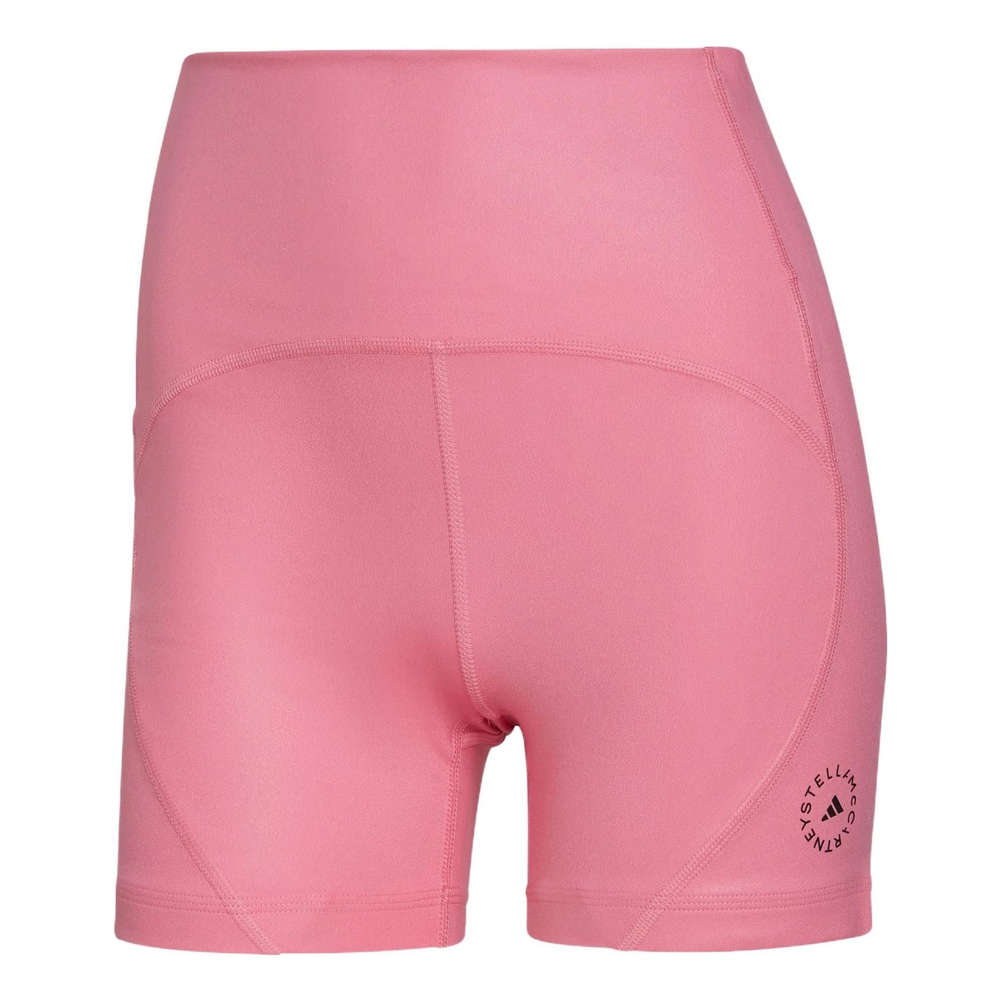 (WMNS) adidas by Stella McCartney TrueStrength Yoga Short Legging Asia Sizing 'Pink' HB6061