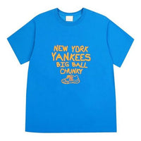 MLB Dad Shoes Series Short Sleeve Unisex Blue 31TS08031-50U