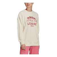(WMNS) adidas Retro Luxury Crew Sweatshirt 'Beige' HL0048