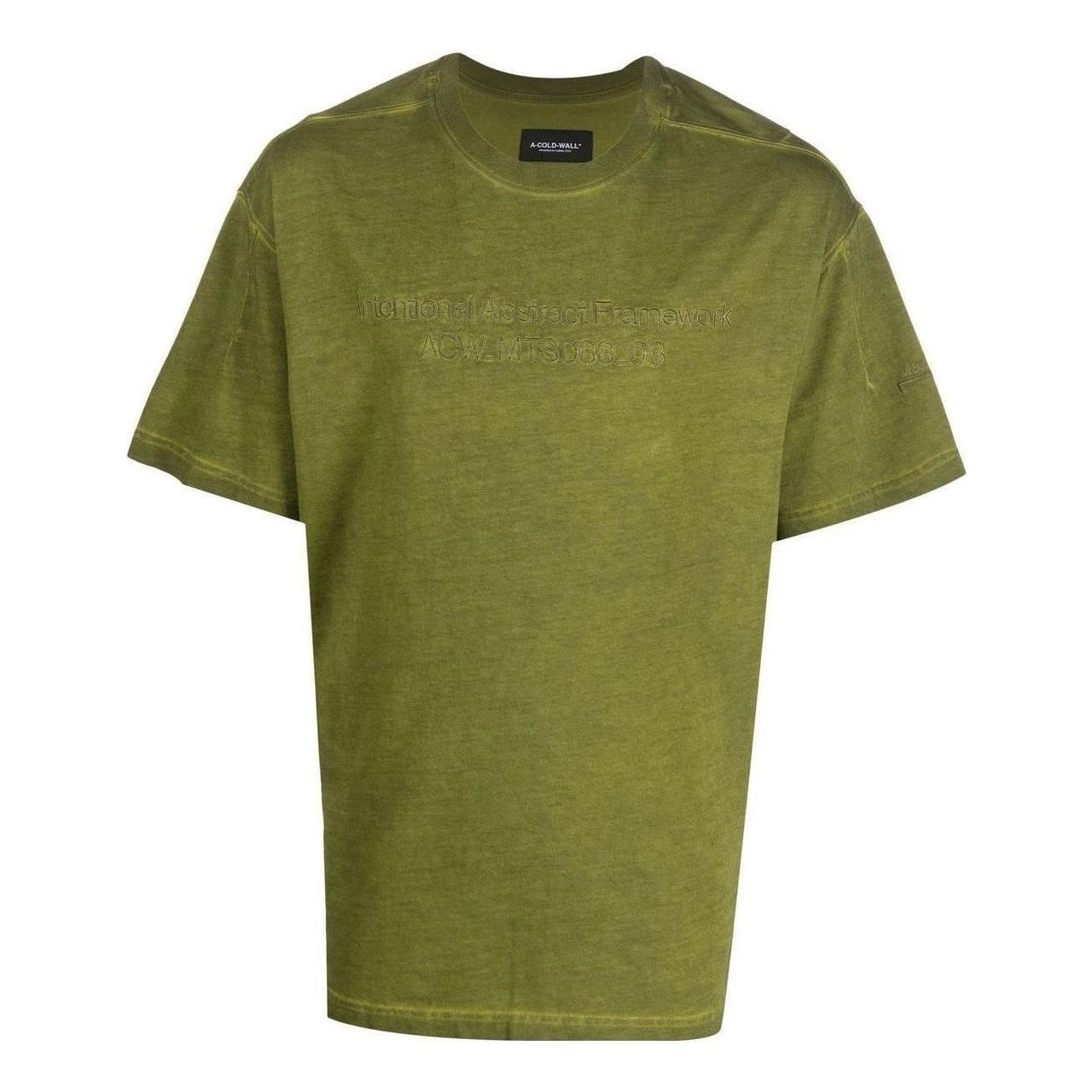 A-COLD-WALL* Logo T-shirt 'Army Green' ACWMTS088-MLGR