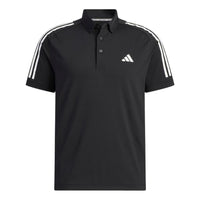 adidas 3-Stripes Short-Sleeved Stretch Botton-Down Shirt HT6862