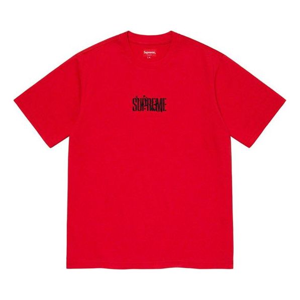 Supreme SS21 Week4 Splatter S Top LogoT SUP-SS21-529-RED