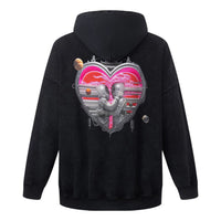 Li-Ning Valentine's Day Graphic Hoodie 'Black' AWDT231-1