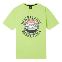 New Balance Men's New Balance Basketball Alphabet Round Neck Short Sleeve MT01681-LS2