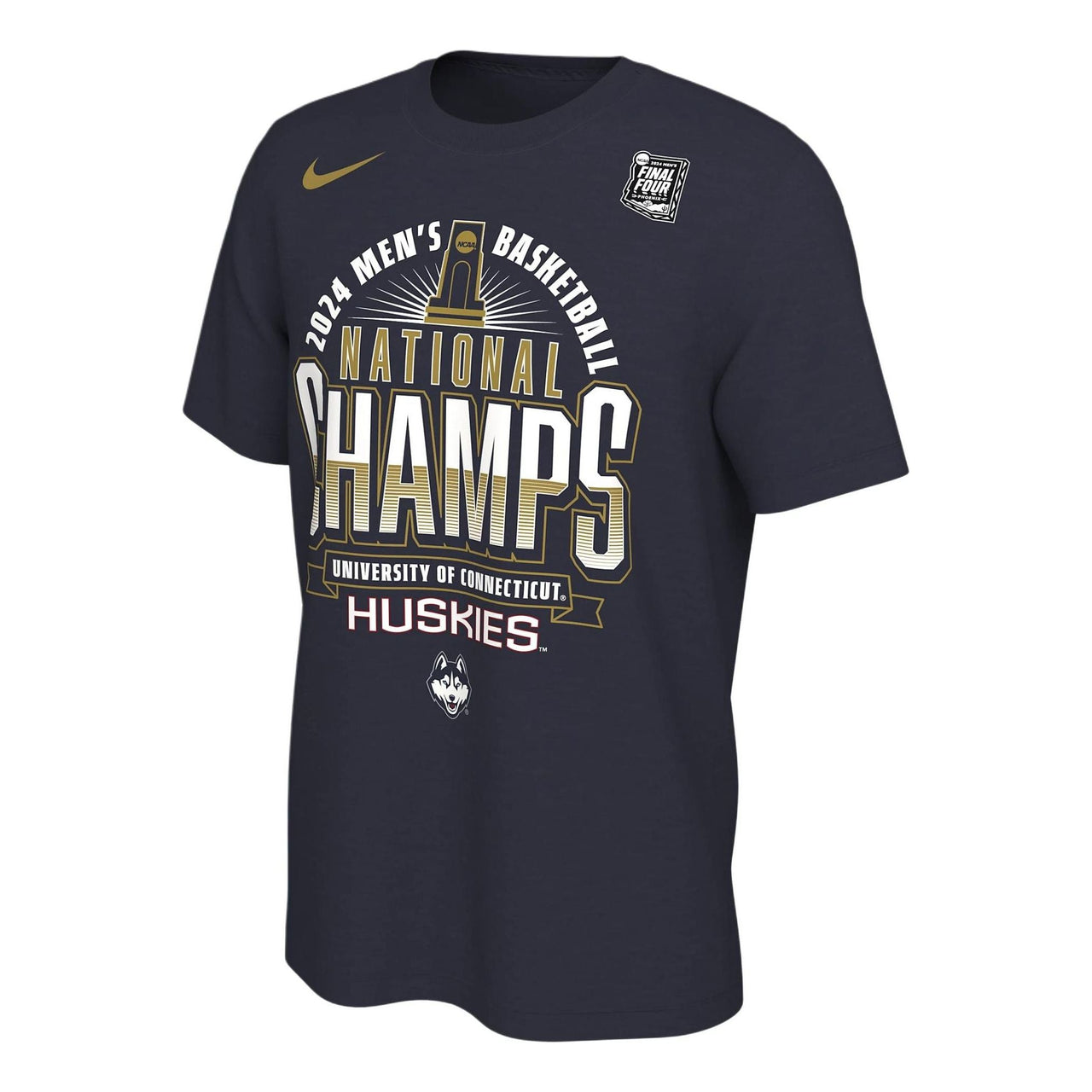 Nike College Basketball T-Shirt 'UConn 2024 Men's National Champ' HV4224-419