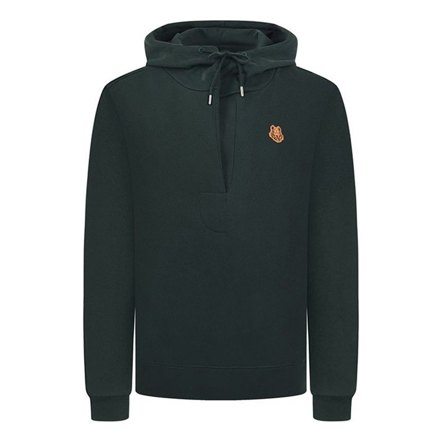 (WMNS) KENZO FW20 Tiger Head Logo Hoodie Pine Green FA62SW6614MO-53