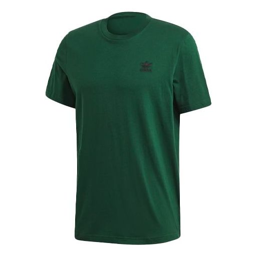 adidas originals Casual Sports Round Neck Pullover Short Sleeve Green GD2550