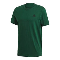 adidas originals Casual Sports Round Neck Pullover Short Sleeve Green GD2550