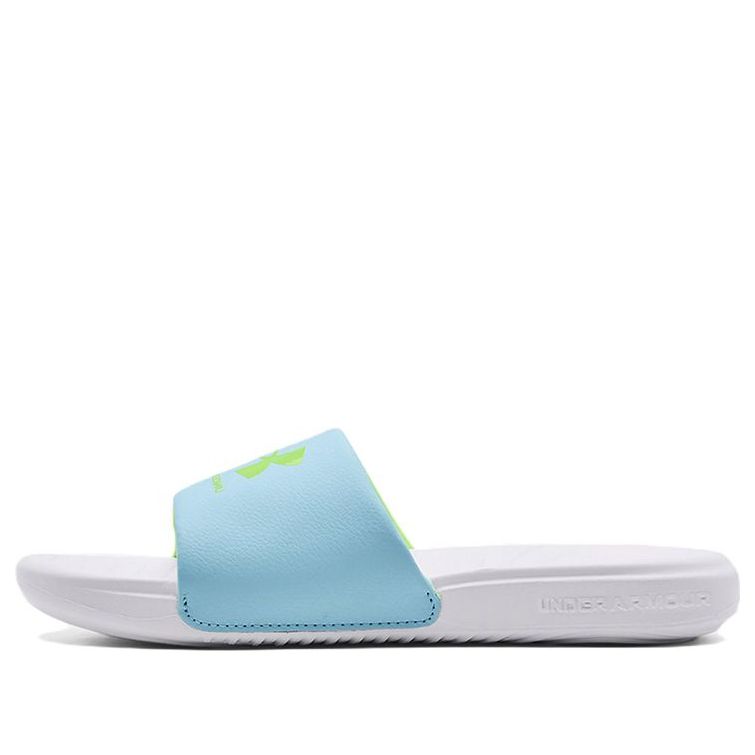 (WMNS) Under Armour Ansa Fixed Slide 'Opal Blue White' 3023772-302