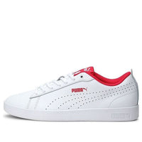 (WMNS) PUMA Smash Perf White/Red 365216-09