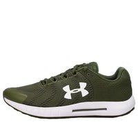 Under Armour Micro G Pursuit Bp Low-Top Running Shoes 'Green White' 3021953-302