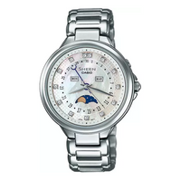 CASIO Sheen Series Stainless Steel Case Silver Dial 50m Waterproof Quartz Movement Watch Analog SHE-3044D-7A