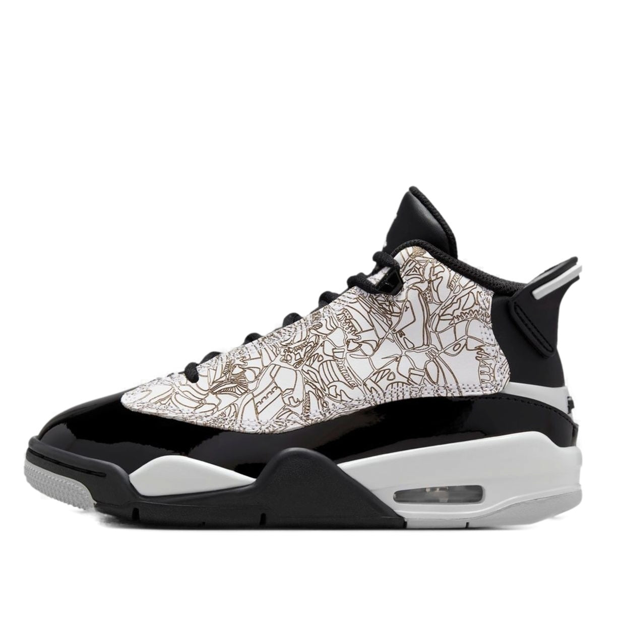 (GS) Air Jordan Dub Zero 'White Black' DV1360-110
