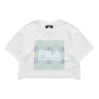 Fila FUSION x White Mountaineering Crossover Round Neck Printing Short Sleeve T11W127110F-WT