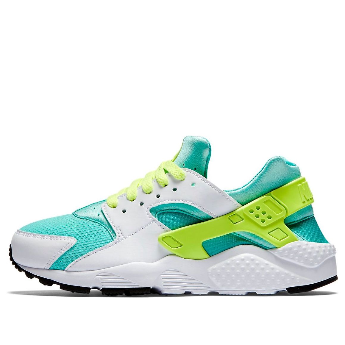 (GS) Nike Huarache White/Green 654280-106